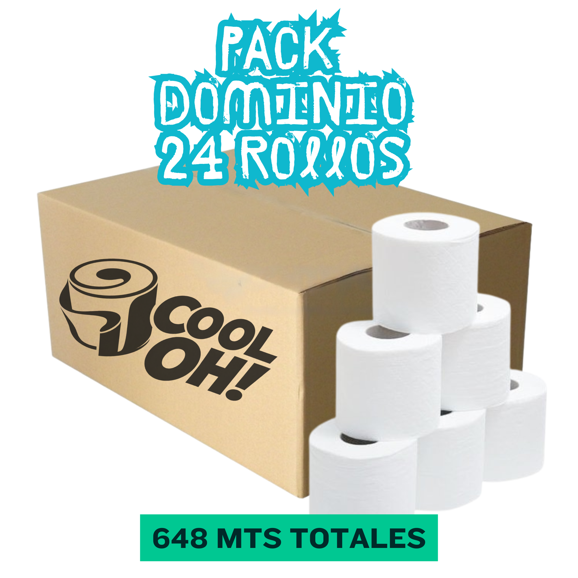 24 rollos papel higienico pack dominio 24 rollos papel higienico pack dominio
